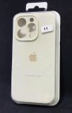 Чохол iPhone 13ProMax Silicon Case original FULL Camera № 11 antique white ( 4you )