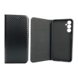 Flip Cover for Samsung A24(4G) Fiber Black (4you)