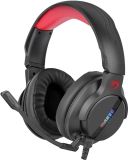 Гарнитура MARVO HG9065 (микрофон, мониторы,LED) Black/red