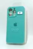 Чохол iPhone 13Pro Silicon Case original FULL Camera №21 azure (4you)