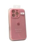 Чохол iPhone 16Pro Silicon Case original FULL Camera №6 Light pink (4you)