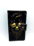 Чехол-книжка 4you Art Print 5.3"-5.7" Skull универсальная Акционная Цена!