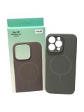 Чохол iPhone 14ProMax Silicon BEATS with MagSafe №14 Space gray