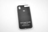 Чехол Xiaomi Redmi 7A Silicon Original FULL №1 Black (4you) "Акционная цена"