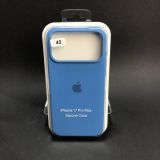 Чехол iPhone 17ProMax Silicon Case original FULL №42 capri blue (4you)