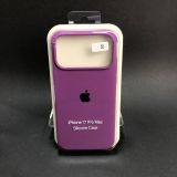 Чохол iPhone 17ProMax Silicon Case original FULL №30 purple (4you)