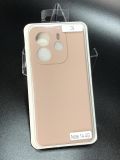Чехол Xiaomi Redmi Note 14(4G) 164mm Europe version Silicon Original FULL №3 Pink sand (4you)