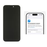 LCD iPhone 16 Pro Max с чёрным тачскрином + дисплейная рамка 120Hz (без ошибки) ZY OLED (M) 