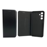 Flip Cover for Samsung A16(4G) Fiber Black (4you)