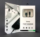 Usb-cable Type-C 4you Dvina black (3A, 1m,  премиум упаковка) - НОВИНКА!