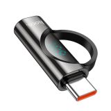 Перехідник HOCO UA32A Type-C/Lightning Black