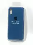 Чохол iPhone X/XS Silicon Case original FULL №36 saphire (4you) 