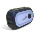 CЗУ 4you A42 adjustable light charger  (28W, 5A, Fast Charger QC 3.0, 2USB) black (от10шт - 10%)
