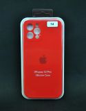 Чехол iPhone 12 Silicon Case original FULL Camera №14 red (4you)