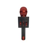 Мікрофон-караоке бездротової MC-872 (Bluetooth, USB слот) Black/red