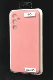Чохол Samsung A34(5G) Silicon Original FULL №10 Pink (4you)
