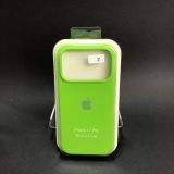 Чохол iPhone 17Pro/18Pro Silicon Case original FULL №31 lime green (4you) "Акційна ціна"