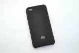Чохол Xiaomi Redmi GO Silicon Cover Soft touch (Logo) black "Акційна ціна"