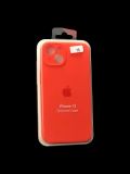 Чехол iPhone 13 Silicon Case original FULL Camera №13 pumpkin (4you)