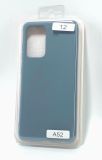 Чохол Samsung A52 Silicon Original FULL №12 Charcoal grey (4you)