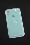 Чохол iPhone XS Max Silicon Case original FULL №17 Spring mint (4you)