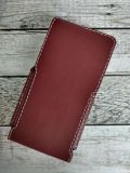 Книжка "Status Case" Nokia 230 (flip) вертикальная бордовая "Акционная цена"