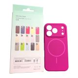 Чехол iPhone 17Pro Silicon BEATS with MagSafe №15 Sunset Purple