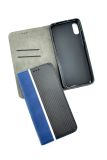 Flip Cover for Huawei P40 Lite / Nova 7SE Carbon (5G) Dark Blue/black (4you) "Акционная цена"