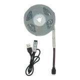 LED лента USB RGB 5V, IP 20, 10м, с кнопками управления, на самоклейке (М) - Цена Недели!