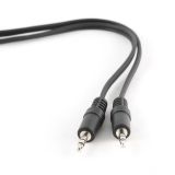 Кабель Gembird CCA-404 (3.5mm тато / тато, 1.2m) Cablexpert чорний