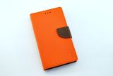 Чехол-книжка 4you Fancy 4,9"-5,3" orange/brown универсальная  "Акционная цена"