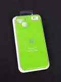 Чохол iPhone 11ProMax Silicon Case original FULL Camera № 31 lime green ( 4you )