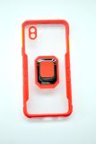 Чехол Samsung A42 Silicon Protect Red "Акционная цена"