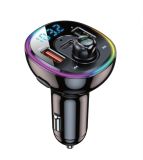 FM модулятор 4you Smart X4 (PD 30W+ 2 USB,QC3, Подсветка, MP3, bt 5.0, Гарантия 12мес)