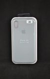 Чехол iPhone XR Silicon Case original FULL №26 ash (4you)
