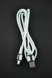Usb-cable Micro USB 4you Oskol (2.1A) white (тих.пак.)