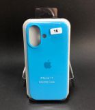 Чехол iPhone 17 Silicon Case original FULL №16 royal blue (4you) "Акционная цена"