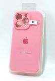 Чехол iPhone 13ProMax Silicon Case original FULL Camera №6 light pink (4you)
