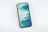 Чехол Xiaomi Redmi 7 Silicon Glass Print (M4) "Акционная цена"