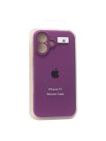 Чохол iPhone 17 Silicon Case original FULL Camera №30 purple (4you)