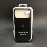 Чохол iPhone 17ProMax/18ProMax Silicon Case original FULL №18 black (4you)