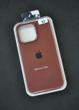 Чохол iPhone 15ProMax Silicon Case original FULL №32 milk chocolate (4you)