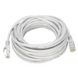 Кабель мережевий RJ45 25м, білий (вита пара)
