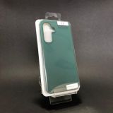 Чохол Samsung A56 Silicon Original FULL №17 Dark green(4you)