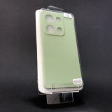 Чохол Xiaomi Redmi Note 14s(4G) Silicon Original FULL №15 Green (4you)