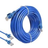 Кабель мережевий RJ45 40м, синій (вита пара)