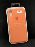 Чехол iPhone X/XS Silicon Case original FULL №58 carrot (4you) "Акционная цена"