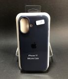 Чехол iPhone 17 Silicon Case original FULL №8 Dark blue (4you)