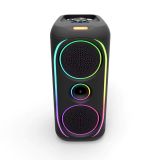 Портативная колонка MS-2041BT (USB+SD+Bluetooth+FM+LED) Black