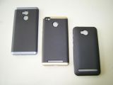 Чехол Xiaomi Redmi 4 Prime Silicon iPaky с пластиковой рамкой black/blue "Акционная цена"